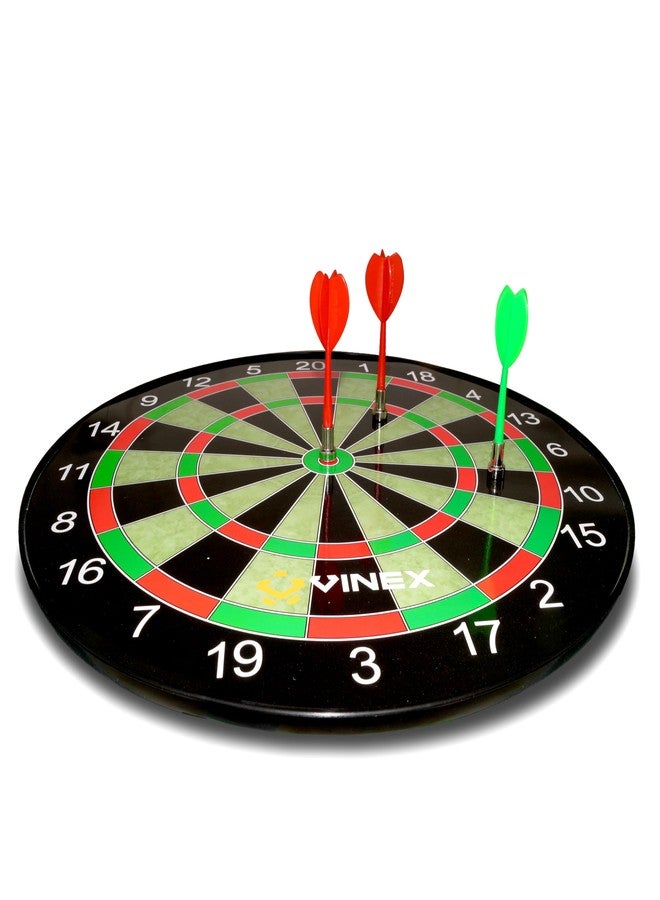 Vinex Sonic Magnetic Dart Board Set - 15 Inch Dartboard with 6 Strong Magnetic Darts | Safe Indoor & Outdoor Target Game for Kids & Adults | Fun Family Dart Toy Set - Image 4